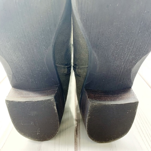 Steve Madden Olive Suede Over the Knee Boots - Picture 12 of 16